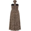 Women's Plus Size Everlee Animal Print Maxi Dress - taupe | CITY CHIC - 4 of 4