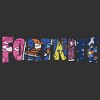 Mens Fortnite Classic Logo Character Fill Lightweight Hoodie - 2 of 4