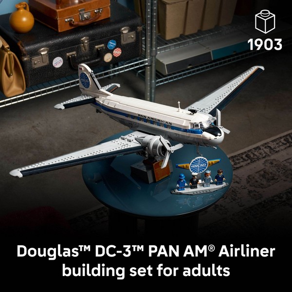 LEGO Icons Avión Douglas DC-3 PAN AM 11378 2