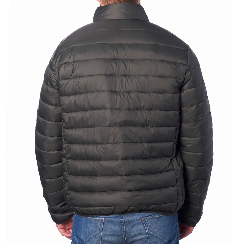 Alpine Swiss Niko Mens Down Alternative Jacket Puffer Coat Packable Warm Insulation & Lightweight, 3 of 10