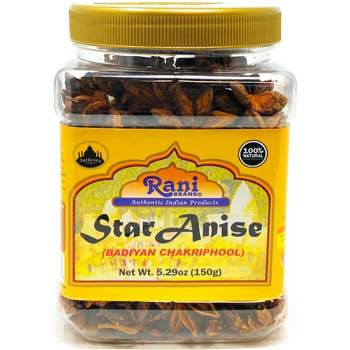 Star Anise Seeds (Badian Khatai) - 5.29oz (150g) - Rani Brand Authentic Indian Products