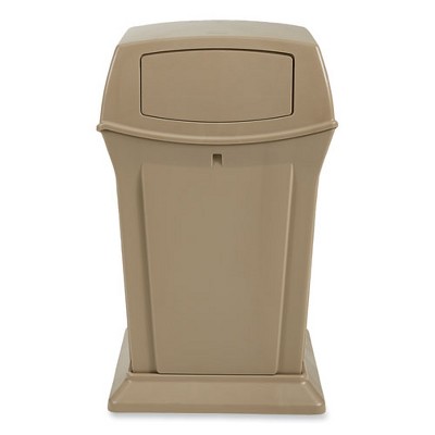 Rubbermaid Commercial Ranger Fire-Safe Container - Structural Foam, Beige - 45 gal