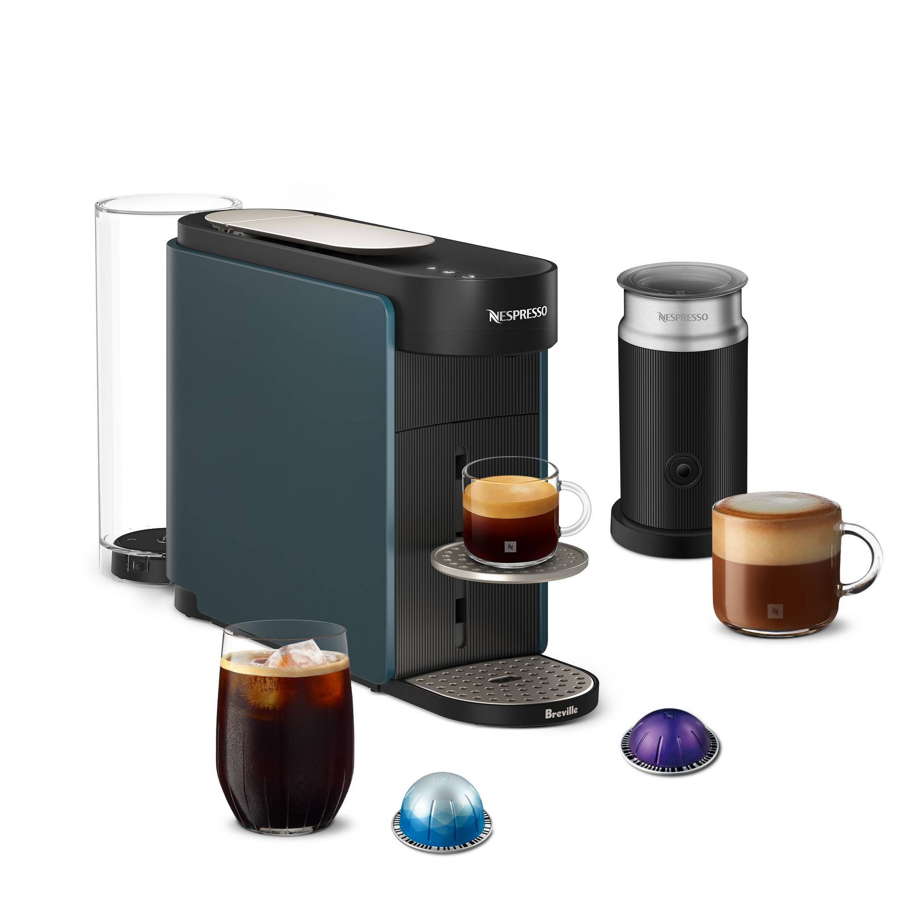 Nespresso Vertuo Up Bundle Espresso Maker Blue