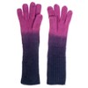 French Connection Ombre Design Mid Arm Elongated Gloves For Winter - 3 of 4