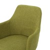 Lyngins Dining Chairs Set of 4,Upholstered Armchairs with Wood Legs for Living Room,Kitchen,Bedroom - 4 of 4