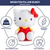 Jay Franco Hello Kitty Red Dress Fuzzy Weighted Pillow Buddy - 2 of 4