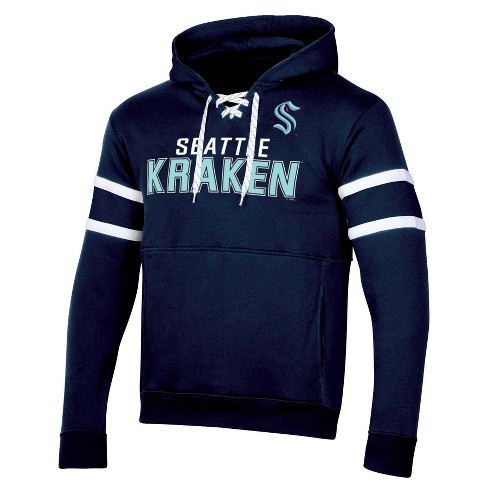 Nhl Seattle Kraken Women's Fleece Hooded Sweatshirt : Target