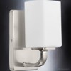 Urban Ambiance Luxury Contemporary Wall Sconce 8.5''H x 4.75''W,  Brushed Nickel Finish,  Louisville Collection, UHP4320 - 4 of 4
