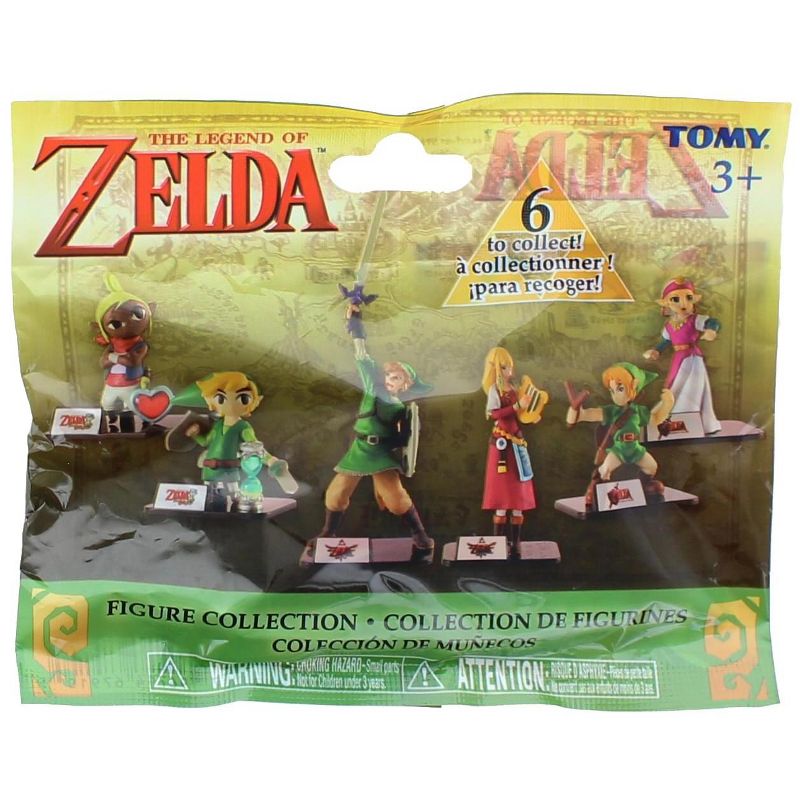 Tomy Legend of Zelda Figure Collection Blind Bag | One Random, 1 of 3