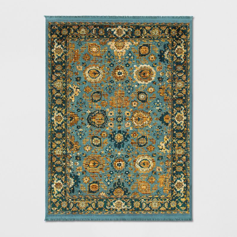 Persian with Fringe Border Woven Rug - Threshold&#153;, 1 of 8