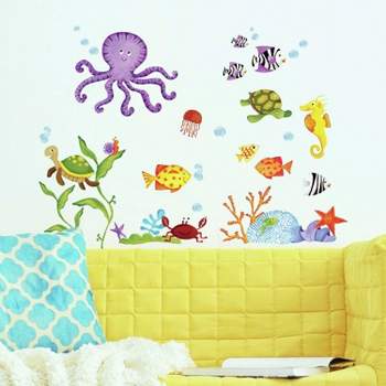 RoomMates Adventures Under The Sea Peel & Stick Wall Decal