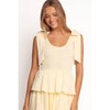 Petal and Pup Raphael Tiered Maxi Dress - Yellow - 4 of 4