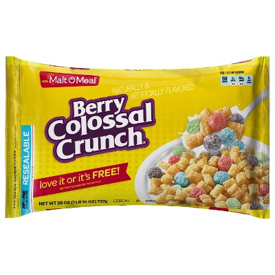 Berry Colossal Crunch Breakfast Cereal - 26oz - Malt O Meal