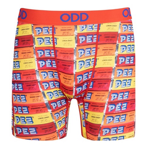 Odd Sox, Froot Loops, Men's Boxer Briefs, Funny Novelty Underwear, XX Large  