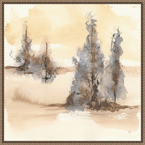 Amanti Art Neutral Treescape II by Chris Paschke Framed Canvas Wall Art - image 1 of 4