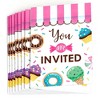 Big Dot of Happiness Sweet Shoppe - Fill In Candy and Bakery Birthday Party or Baby Shower Invitations (8 count) - 2 of 4
