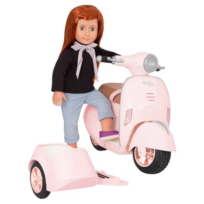 Our Generation Ride Along Scooter Vehicle Accessory Set for 18&#34; Dolls_2