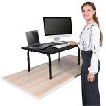 Stand Up Desk Store Desktop Adjustable Height Sturdy Standing Desk Converter Computer Riser
