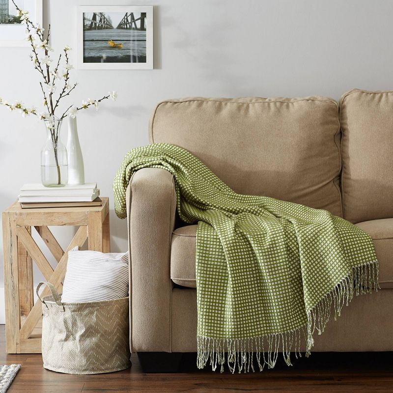 50"x60" Waffle Knit Throw Blanket - Design Imports, 5 of 13