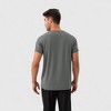 Anna-Kaci Active Men's Short Sleeve Performance T-Shirt with Breathable Mesh Fabric and Relaxed Athletic Fit - 4 of 4