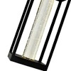 CWI Lighting Rochester LED Integrated Black Outdoor Ceiling Light - 4 of 4