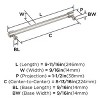 Amerock Faircrest Pull for Cabinets, Drawers, and Furniture - 4 of 4