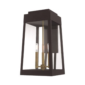 Livex Lighting Oslo 3 - Light Wall Light in  Bronze - 1 of 2