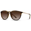 WMP Eyewear Metal Temple Round Polarized Sunglasses - 2 of 4