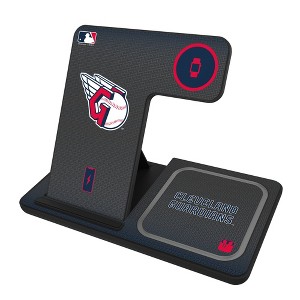 Keyscaper MLB American League Teams Linen 15-Watt 3 in 1 Charging Station - 1 of 4