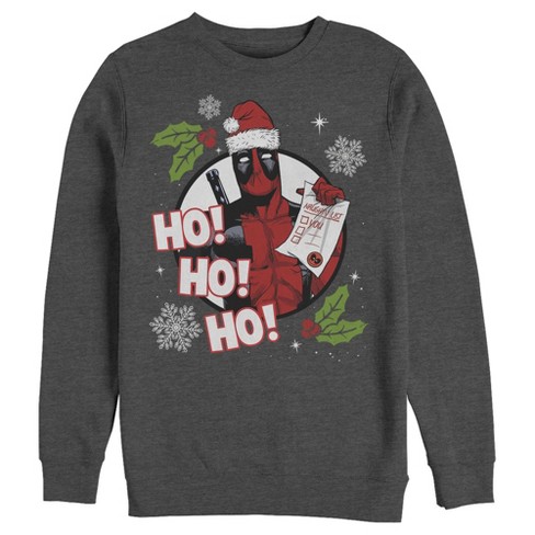 Deadpool on sale christmas sweatshirt