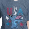 Boys' - Lilo and Stitch - USA Stitch Drawing Short Sleeve Graphic T-Shirt - 2 of 4