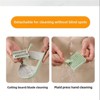 Oval-Shaped Vegetable Cutter Ergonomic Kitchen Tool  Durable Stainless Steel Blade - Perfect for Carrots, Cucumbers & More - 2 of 4
