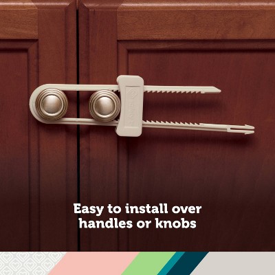 Safety 1st Double Door Baby-Proofing Cabinet Lock - 2pk - White
