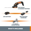 Worx WG801 20V Power Share 4" Cordless Shear and 8" Shrubber Trimmer - 2 of 4