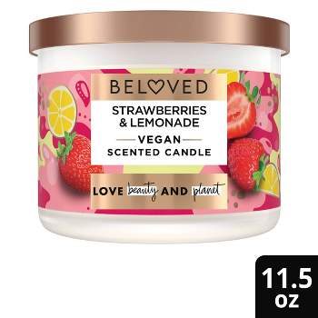 Beloved 2-Wick Candle Strawberries & Lemonade - 11.5oz