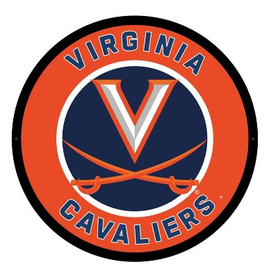 Evergreen Ultra-Thin Edgelight LED Wall Decor, Round, University of Virginia- 23 x 23 Inches Made In USA