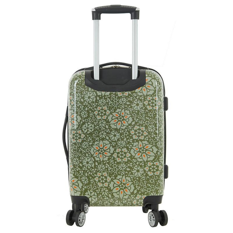 Travelers Club Bella Caronia Posh 3pc Expandable Hardside Checked Spinner Luggage Set, 4 of 10