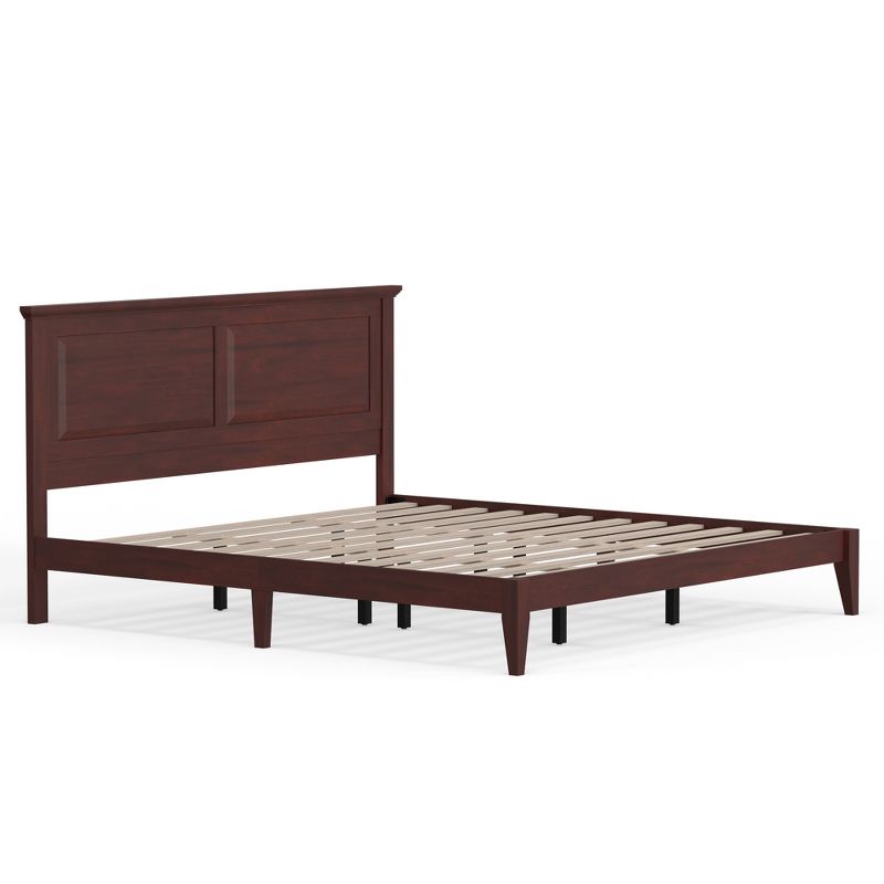 Glenwillow Home Cottage Style Solid Wood Platform Bed, 4 of 11