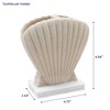 Coastal Shell Bath Accessory Collection by Sweet Home Collection® - image 4 of 4