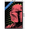 Trends International Star Wars: The Mandalorian: Grogu Street - Mando Framed Wall Poster Prints - 3 of 4