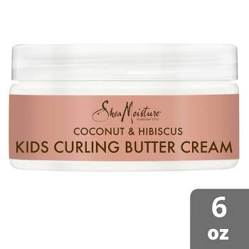 SheaMoisture Coconut & Hibiscus Kids' Curling Hair Butter Cream - 6oz