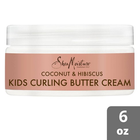 SheaMoisture Coconut & Hibiscus Kids' Curling Hair Butter Cream - 6oz - image 1 of 4