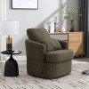 NicBex Teddy Swivel Barrel Accent Chair,Upholstered Swivel Living Room Chairs with Curved Backrest,Cozy Armchair,Accent Chairs for Living Room - 2 of 4