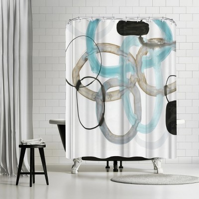 Americanflat Unified Ii by Pi Creative Art 71" x 74" Shower Curtain