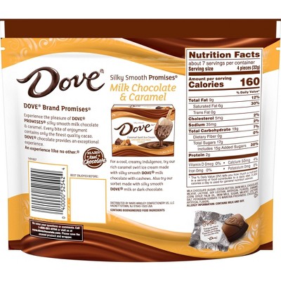 Dove Promises Milk Chocolate &#38; Caramel Candies - 7.61oz