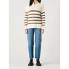 Women's Stripe Zip-Up Sweater - Dex - 3 of 4
