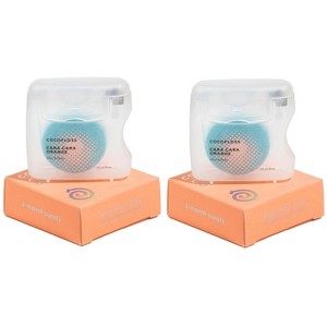 Cocofloss Woven Dental Floss - Cara Cara Orange (PACK OF 2) Dentist-Designed Oral Care, Mint, Waxed, Vegan, Kid-Friendly | Super-Cleansing - 1 of 4