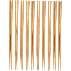 Juvale 10 Pack Long Cooking Chopsticks, For Cooking, Frying, Hot Pot, Noodles in Japanese Style, 16.5 " - 1 of 4