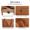 Generic Real Leather Tote Shoulder Bags for Women Work, Women's Tote Bag Purses - 4 of 4