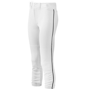 Mizuno Youth Girl's Belted Piped Softball Pant - 1 of 2
